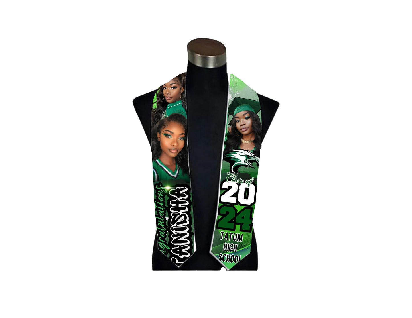 Graduation Stole Editable Mock Up