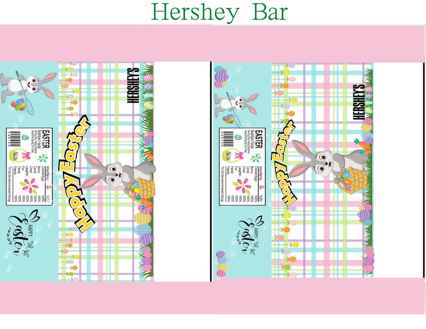 Digitial Editable Easter Party Pack Templates. Includes Mockup.