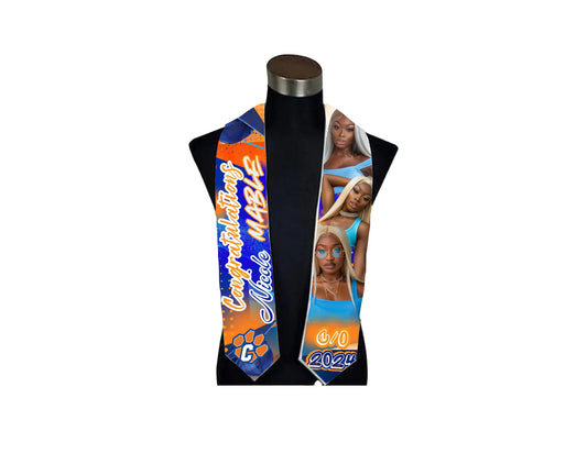 Graduation Stole Editable Mock Up