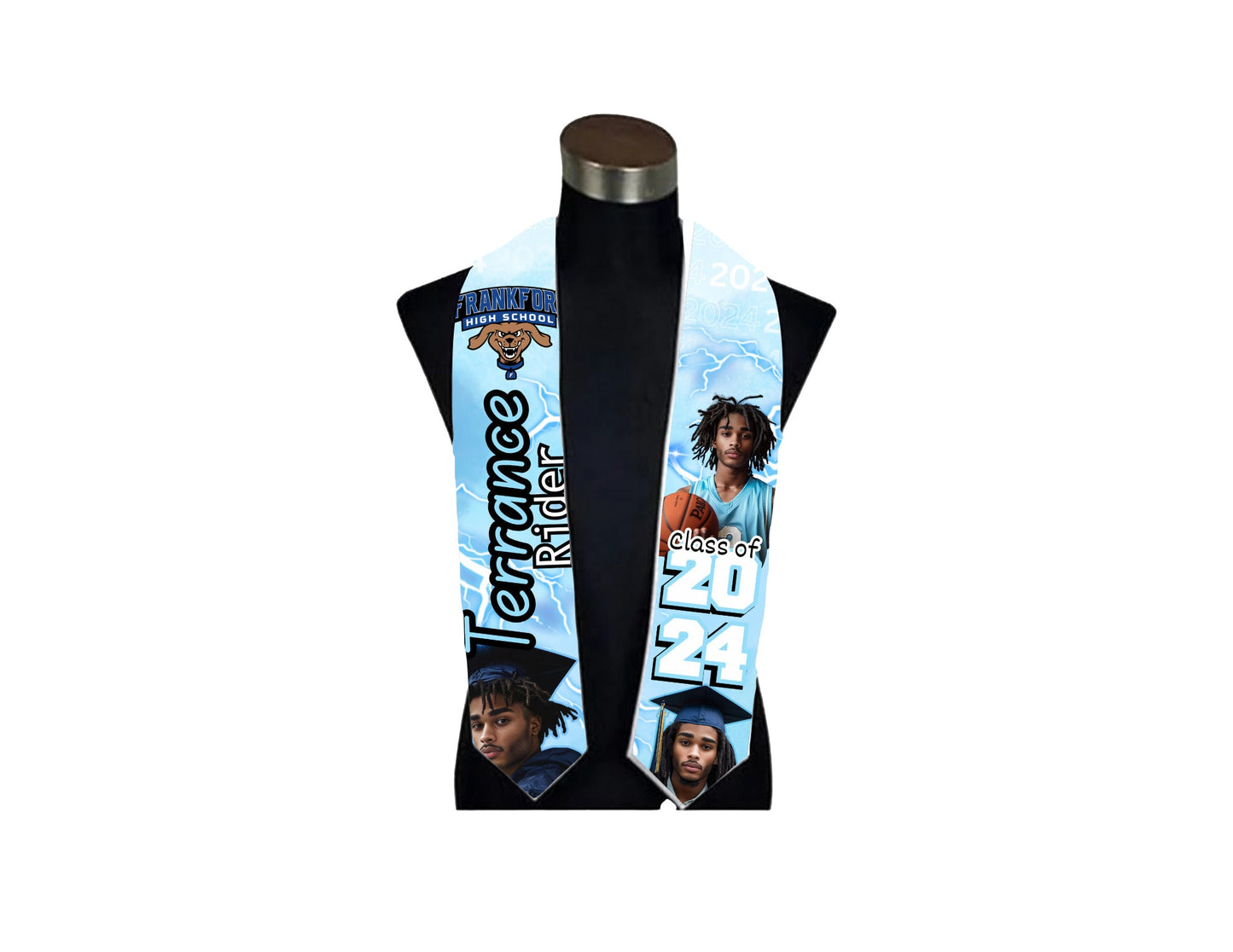 Graduation Stole Editable Mock Up